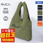 RVCA/ルーカ メンズ＆レディース エコバッグ ショッピングバッグ 軽量 キルティング 大容量 アウトドア BA042-966