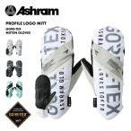 ASHRAM/アシュラム メンズ GORE-TEX ミトングローブ PROFILE LOGO MITT 2024-25 SNOW スノーボード スキー 防寒 手袋 防寒 PROFILE LOGO MITT