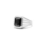 EPHEMERAL GANGSTER RING (ONYX)