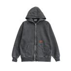ショッピングダメージ SALE 30%OFF JIEDA DAMAGE PATCH ZIP HOODIE BLACK / 2025AW ジエダ ジップパーカー フーディー ワーク ダメージ加工
