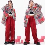 ショッピング韓国子供服 韓国子供服 キッズダンス衣装 ステージ衣装 セットアップ HIPHOP ヒップホップ 半袖 シャツ パンツ ダンスウェア 練習着 応援団 体操服