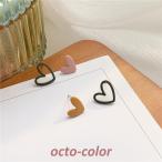 Yahoo! Yahoo!ショッピング(ヤフー ショッピング)S925シルバー レディース ピアス シンプルハート型ピアス 全2色展開 2021 新作 小さいハート型