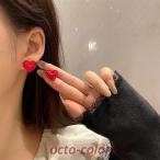 Yahoo! Yahoo!ショッピング(ヤフー ショッピング)S925シルバーニードル ラブイヤリング 女性 シンプル ネットレッド オールマッチイヤリング 2022 新商品 トレンディ ニッチデザイン