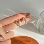 Yahoo! Yahoo!ショッピング(ヤフー ショッピング)S925シルバーニードル バタフライ パール スタッドピアス 2022新商品 トレンディ 高品質 イヤリング イヤークリップ 女性