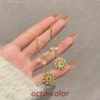 Yahoo! Yahoo!ショッピング(ヤフー ショッピング)パール風ピアス スーパーフェアリー ピアス ハイエンド シンプル ピアス イヤリング2022新トレンド