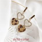 Yahoo! Yahoo!ショッピング(ヤフー ショッピング)ピアス アニマル柄 レディース ピアス キャッチ シルバーニードル ピアス ハート ピアス ラインストーン ピアス プレゼント パーティー デート 2021スタイル