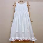 ワンピース レディース 2022 春夏 森ガール 無地 婦人服 甘い無地 ルーズ コットン アウターウェア インナーベスト ボトミングスカート