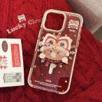 スマホケース iPhone16 15 14 SE対応 クリア 透明 ソフト TPU 耐衝撃 可愛い デザイン カメラ保護 薄型 軽量 黄変防止 韓国風 キャラクター