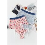 ペアショーツ いちご　ペアパンツ 男女ペア おそろい ペアルック　メンズパンツ レディースパンツ アンダーウエア　バレンタイン　プレゼント　苺