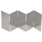 UNIFLAME(ユニフレーム) ウインドスクリーン WIDE 610534  風防 ストーブ ランタン ヒーター ウォーマー アウトドア　シングルバーナーコンロ