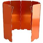 EPI(イーピーアイ) ウインドシールド(L)オレンジ A-6506  風防 ストーブ ランタン ヒーター ウォーマー アウトドア　シングルバーナーコンロ