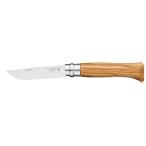 Opinel(オピネル) ステンレスチール#8/オリーブウッド 41526  フォールディングナイフ ナイフ マルチツール フィッシングナイフ