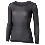 finetrack ファイントラック WOMENSドライレイヤーウォームロングスリーブ/GP/L FUW0521 女性用 グレー トップス アウトドア 釣り 旅行用品 キャンプ