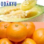 メロン ミカン 送料無料 静岡県産 クラウンマスクメロン & 蒲郡温室みかん 秀 約2.5kg |7-12日程度でのお届け※沖縄・離島へは届不可(直)
