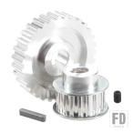 【並行輸入品】2個 の金属同期プー�