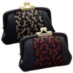 財布 がま口 レディース 印伝 とんぼ柄 がま口財布 和柄 母の日 敬老の日 小銭入れ レッド ベージュ ギフト プレゼント 一粒万倍日 天赦日