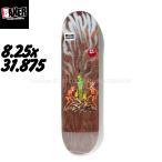 ベイカー 8.25インチ スケボー デッキ ネックフェイス BAKER SKATEBOARDS SPANKY WIZARDRY DECK Brown 8.25 Art by Neckface