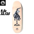 ブラックレーベル 9.5インチ スケボー デッキ カスタムシェイプ BLACK LABEL JAKE RUETER LONE WOLF EGG SHAPE 9.5