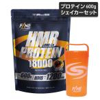 ショッピングhmb FINESPORTS HMBプロテイン18000 & シェイカー セット  ミックスフルーツ味 日本製 600g ホエイタンパク ホエイプロテイン HMBカルシウム 送料無料