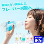 強炭酸水 クオス ラムネ レモン かぼす アップル グレープフルーツ フレーバー 500ml×24本 無糖