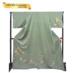 正絹訪問着袷附下付下げ仕立上がり草...