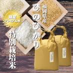 ショッピング米 10kg 送料無料 お米 10kg ヒノヒカリ 10kg 5kg×2  令和5年産/ お祝い 父の日 プレゼント ギフト お取り寄せグルメ 特A 福岡県 特別栽培米 たごもり農園