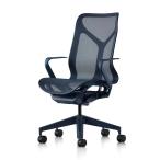 Herman Miller コズムチェア(Cosm)ミドルバック/固定アーム/フレーム&ベース&アーム&シート:ディップトインカラーから選択/硬・軟床兼用キャスター