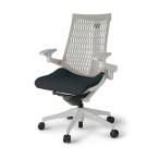 ITOKI イトーキ /ACT（アクト）／エラストマーバック／樹脂脚／可動肘／座：PS張地／ランバー・ハンガー無／ベースカラー：ライトグレー／ウレタンキャスター