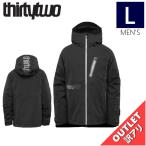 【OUTLET】24-25 THIRTYTWO GRASSER JKT カラー:BLACK Lサイズ  メンズ スノーボード スキー スノボウェア ジャケット JACKET 日本正規品