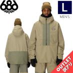 [ outlet ]25-26 686 Men's Ghost 2.5L ANORAK JKT SAGE RIPSTOP L размер мужской сноуборд сноуборд одежда жакет 