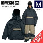 [ outlet ]25-26 ROME SDS MEANS JKT BLACK M размер мужской женский унисекс сноуборд сноуборд одежда жакет 