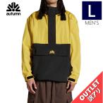 【OUTLET】24-25 AUTUMN CASCADE ANORAK JKT YELLOW BLACK Lsize スノーボード スキー スノボウェア ジャケット 正規品