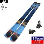  semi fato лыжи комплект K2 MINDBENDER TEAM+ATTACK 11 GW лыжи + крепления комплект Carving [145cm/98mm ширина ] 23-24