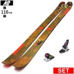 [ центральный ширина 110mm 170cm|177cm]K2 RECKONER 110+JESTER 16 type .. старый модель лыжи комплект все mountain пудра 
