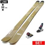 [ центральный ширина 88mm 156cm|163cm|170cm]LINE OPTIC 88+JESTER 16 type .. старый модель лыжи комплект флис ключ 