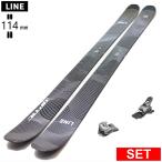 [ центральный ширина 114mm 178cm]LINE OPTIC 114+ATTACK 14 GW type .. старый модель лыжи комплект все mountain пудра 