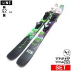 [ центральный ширина 92mm 161cm|168cm|175cm|182cm]LINE PANDORA 92+SQUIRE 10 QUIKCLIK type .. старый модель лыжи комплект флис ключ 