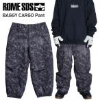 * 24-25 ROME SDS BAGGY CARGO PANT цвет :SNEAKYZ CAMO Buggy cargo ROME сноуборд одежда сноуборд брюки PNT 2024-2025