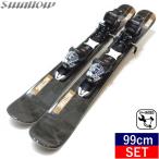 [99cm]SWALLOW OREO 99 цвет :BLK+XPRESS 10 GW одним движением регулировка крепления есть лыжи комплект Short лыжи ski board 