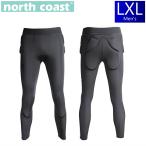 【即納】●[L-XLサイズ]24 NORTH COAST ＮＷ LONG HIP PAD NW-1005 カラー:BK ヒップパッド  プロテクター メンズ スノーボード