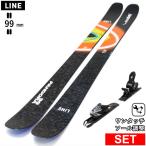 [ центральный ширина 99mm 156cm|163cm|170cm|177cm]LINE PANDORA 99+XPRESS 10 GW одним движением регулировка крепления есть 26 модель лыжи комплект semi fato лыжи 