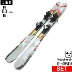 [ центральный ширина 88mm 163cm|170cm]LINE OPTIC 88 QUIKCLIK+SQUIRE 10 QC 26 модель лыжи комплект флис ключ 