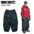 * 25-26 ROME SDS PROFIT PANT BLACK ROME сноуборд одежда сноуборд брюки унисекс мужской женский pnt 2025-2026 type .. старый модель Япония стандартный товар 