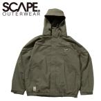 * 25-26 SCAPE DERBY JACKET цвет :DARK KHAKI Escape сноуборд одежда мужской женский унисекс сноуборд жакет JKT type .. старый модель 