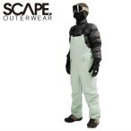 * 25-26 SCAPE BIB PANT цвет :SEAFORM GREEN Escape сноуборд одежда мужской женский унисекс сноуборд bib брюки PNT type .. старый модель 