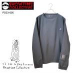 * SHOWTIME SHELL-2501 "губа" Stop ракушка тянуть over черный сноуборд одежда сноуборд водоотталкивающий футболка унисекс 25-26 Япония стандартный товар 