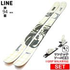 [ центральный ширина 94mm 164cm|171cm|178cm|185cm]LINE CHRONIC 94+XPRESS 10 27 модель лыжи комплект semi fatos без ключа лыжи 