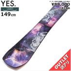 50%OFF [ последний 1 пункт ] женский сноуборд доска type ..YES RIVAL 149cm outlet Camber 