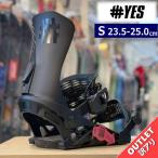 [OUTLET] 25-26 YES DRIVE цвет :PITCH BLACK S размер YES мужской сноуборд крепление Япония стандартный товар 