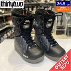 【OUTLET】24-25 THIRTYTWO LASHED POWELL OLIVE GREY BLACK 26.5cm サーティーツー ラッシュド メンズ 日本正規品